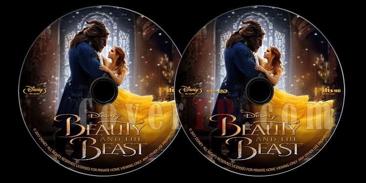 Beauty and the Beast (Gzel ve irkin) - Custom Bluray Label - English [2017]-onizlemejpg