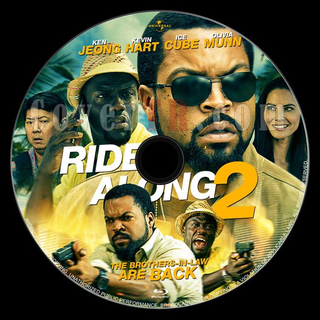 Ride Along 2 - Custom Bluray Label - English [2016]-1jpg