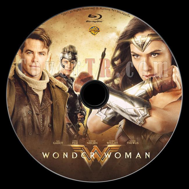 Wonder Woman - Custom Bluray Label - English [2017]-1jpg