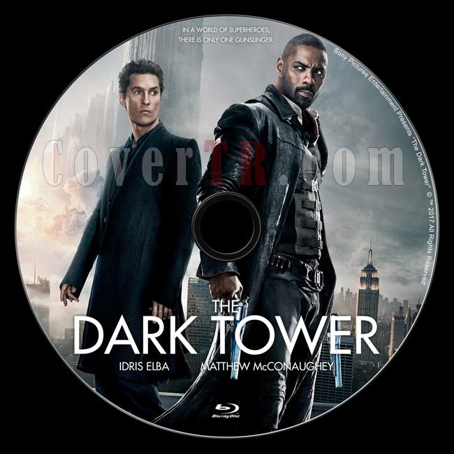 The Dark Tower (Kara Kule) - Custom Bluray Label - English [2017]-1jpg