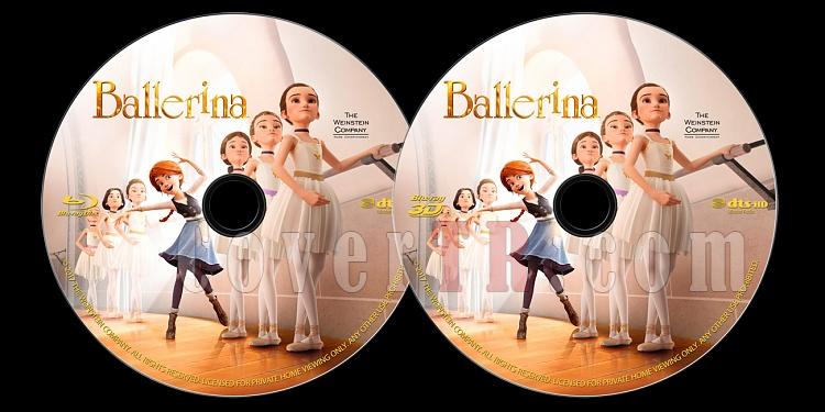 Ballerina (Balerin ve Afacan Mucit) - Custom Bluray Label - English (2016)-onizlemejpg