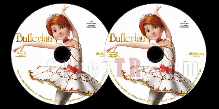 Ballerina (Balerin ve Afacan Mucit) - Custom Bluray Label - English (2016)-onizlemejpg