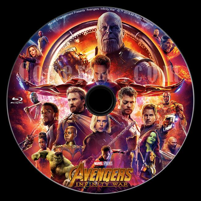 Avengers: Infinity War (Avengers: Sonsuzluk Savaşı) - Custom Bluray Label - English-1jpg
