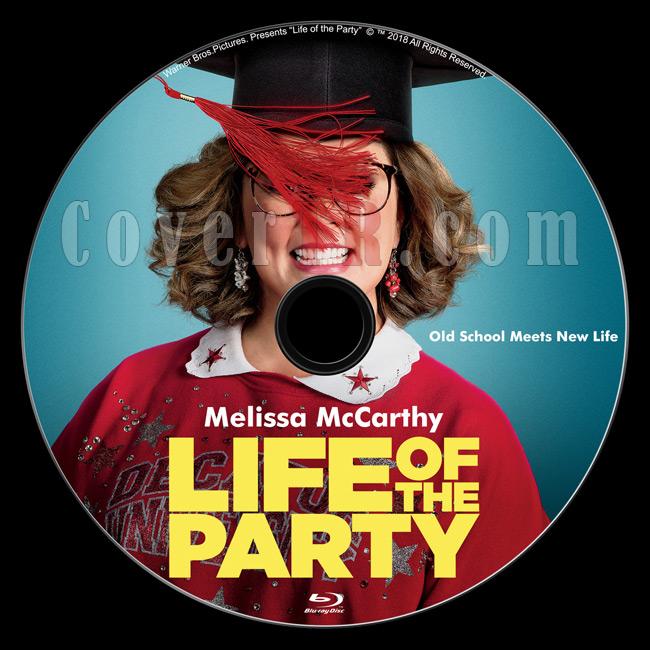 Life of the Party - Custom Bluray Labe - English [2018]-02jpg