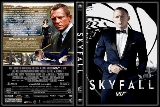 Skyfall - Custom Dvd Cover - English [2012]-skyfallonizlemejpg