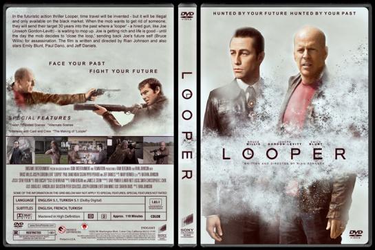 Looper (Tetikiler) - Custom Dvd Cover - English [2012]-dvd-engjpg