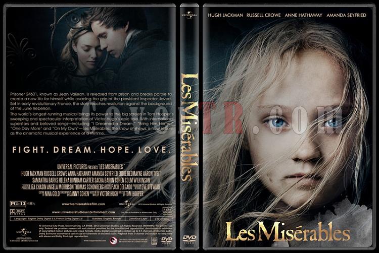 Les Misrables (Sefiller) - Custom Dvd Cover - English [2012]-les-misirables-dvd-cover-rd-cd-v-1-picjpg