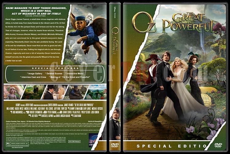 Oz the Great and Powerful (Muhtesem ve Kudretli Oz) - Custom Dvd Cover - English [2013]-oz-izlemejpg