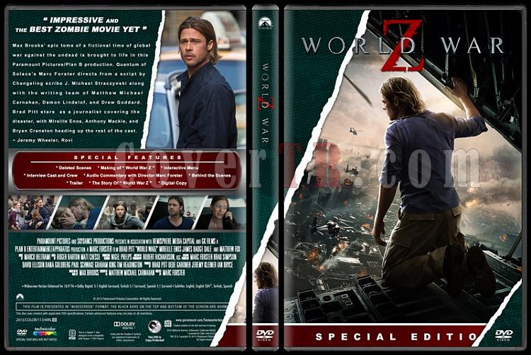 World War Z (Dünya Savaşı Z) - Custom Dvd Cover - English [2013]-world-war-zjpg