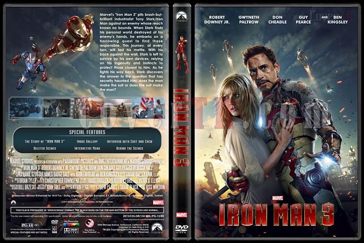 Iron Man 3 (Demir Adam 3) - Custom Dvd Cover - English [2013]-iron-man-3-dvd-cover-rd-cd-v2-picjpg