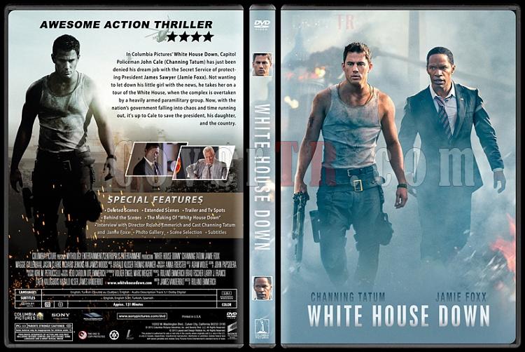 White House Down (Beyaz Saray Dt) - Custom Dvd Cover - English [2013]-engjpg