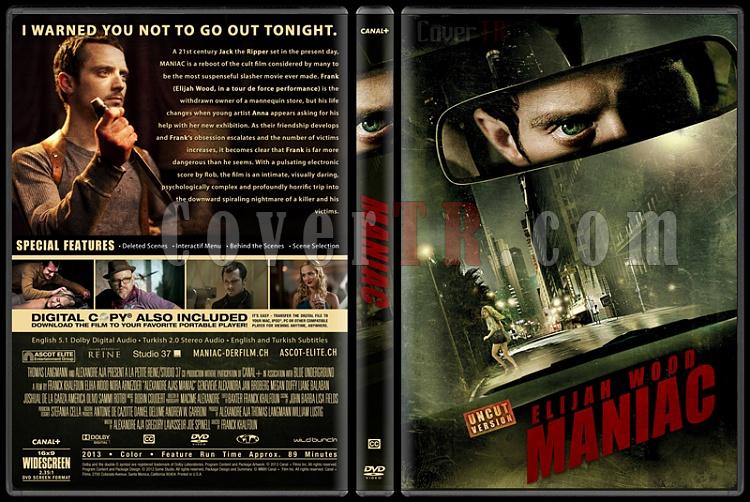 Maniac (Manyak) - Custom Dvd Cover - English [2012]-engjpg