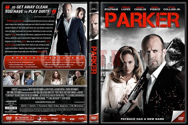 Parker - Custom Dvd Cover - English [2013]-parker-izlemejpg