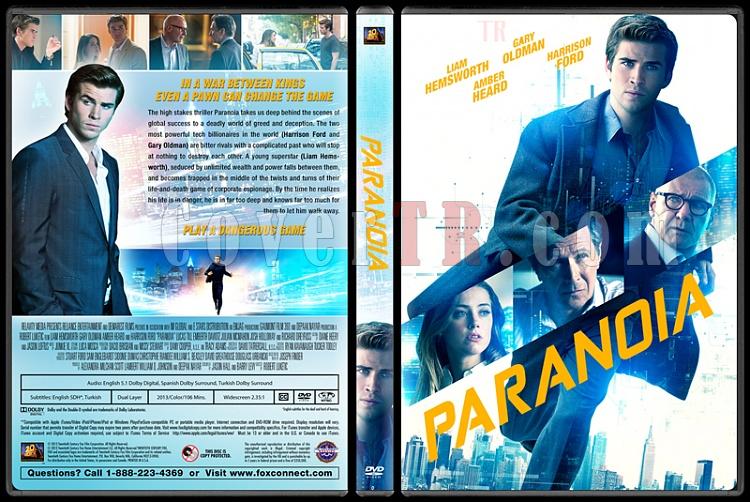 Paranoia (Paranoya) - Custom Dvd Cover - English [2013]-engjpg