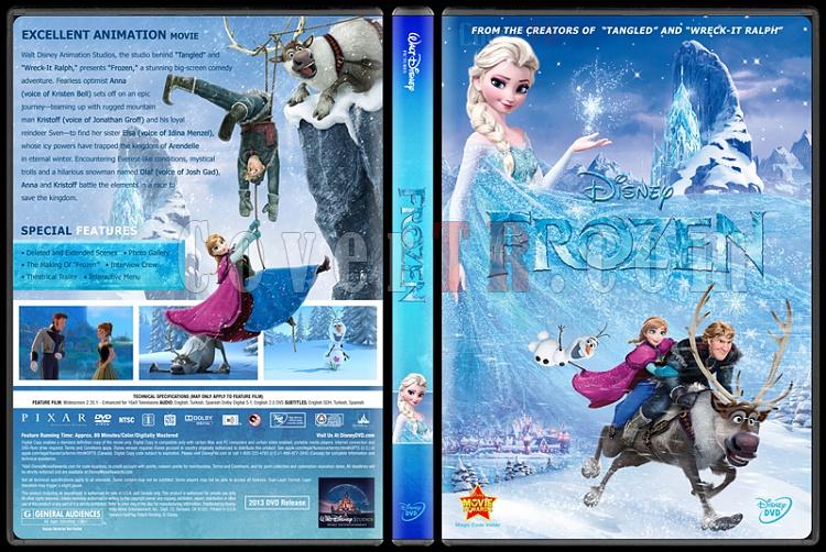 Frozen (Karlar lkesi) - Custom Dvd Cover - English [2013]-engjpg