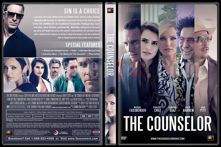 The Counselor (Danman) - Custom Dvd Cover - English [2013]-counsleour-danisman-dvd-cover-english-izlemejpg