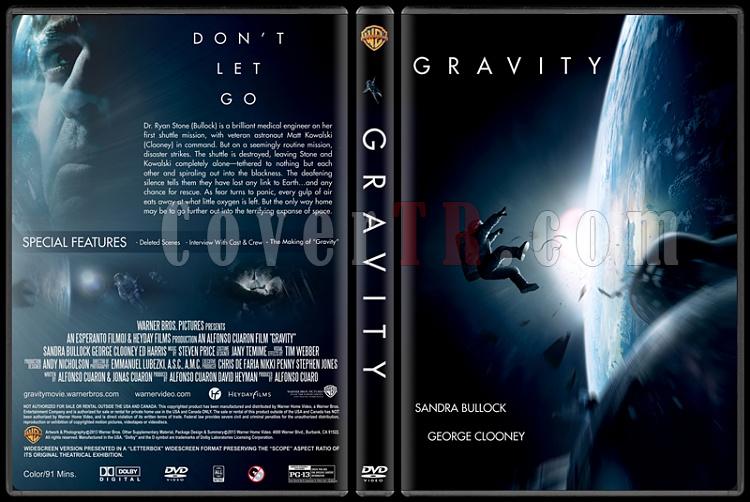 Gravity (Yerçekimi) - Custom Dvd Cover - English [2013]-gravity-ctrjpg