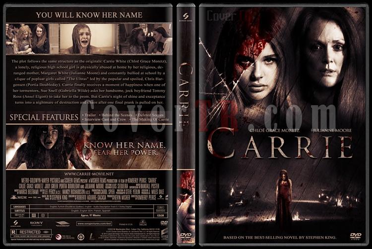 Carrie (Gnah Tohumu) - Custom Dvd Cover - English [2013]-eng-v2jpg