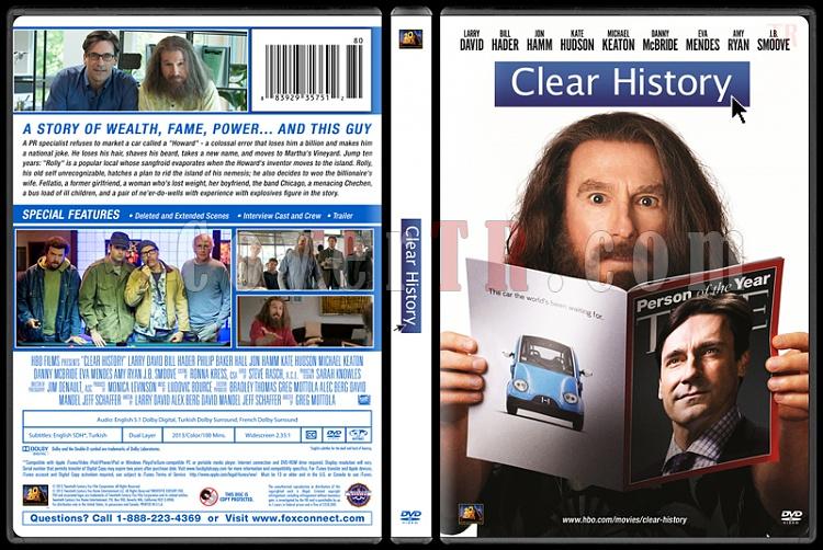Clear History (Geçmişi Temizle) - Custom Dvd Cover - English [2013]-engjpg