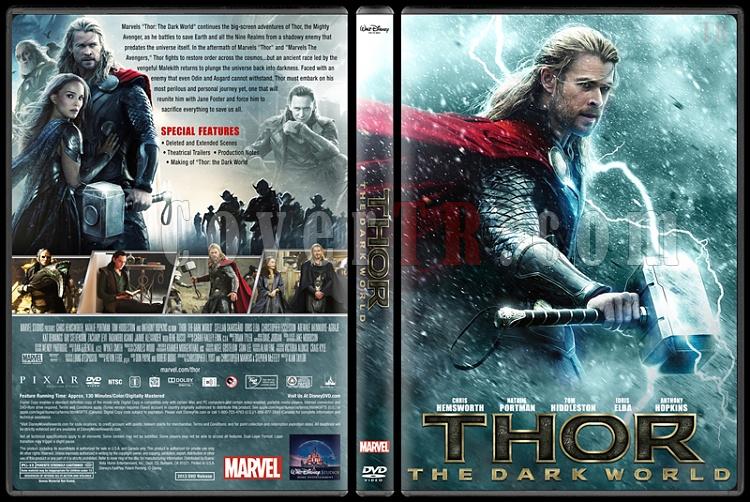 Thor The Dark World - Custom Dvd Cover - English [2013]-v2jpg