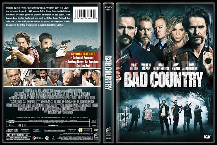 Bad Country - Custom Dvd Cover - English [2014]-covertr-dvdjpg