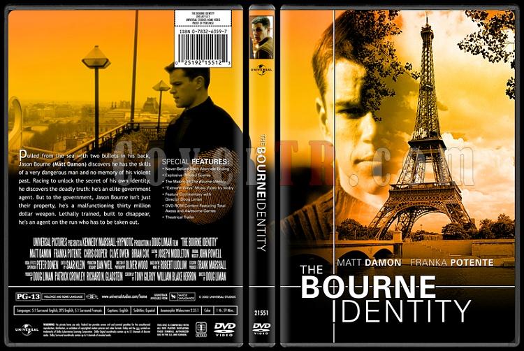 The Bourne Identity - Custom Dvd Cover - English [2002]-bourne-identity-dvdjpg