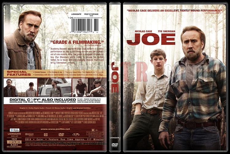 Joe - Custom Dvd Cover - English [2014]-joejpg