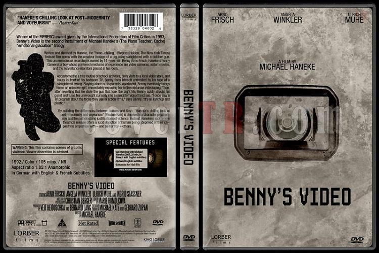 Benny's Video (Benny'nin Videosu) - Custom Dvd Cover - English [1992]-benny_s_videojpg