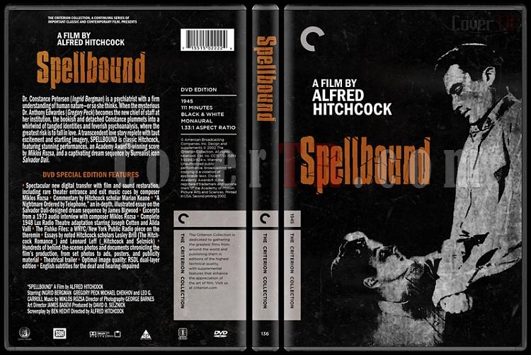 Spellbound (ldren Hatralar) - Custom Dvd Cover - English [1945]-spellboundjpg