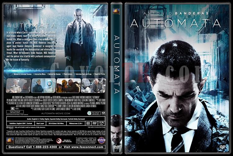 Automata - Custom Dvd Cover - English [2014]-automata-previewjpg