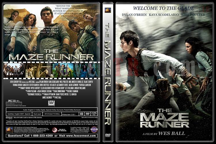 The Maze Runner (Labirent: lmcl Ka) - Custom Dvd Cover - English [2014]-standardjpg