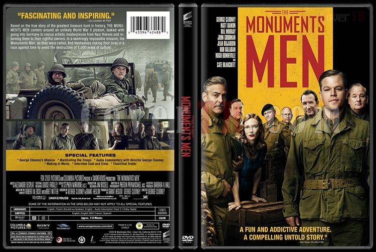 The Monuments Men - Custom Dvd Cover - English [2014]-monuments-menjpg