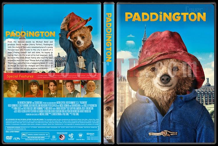 Paddington - Custom Dvd Cover - English [2014]-covertr-dvdjpg