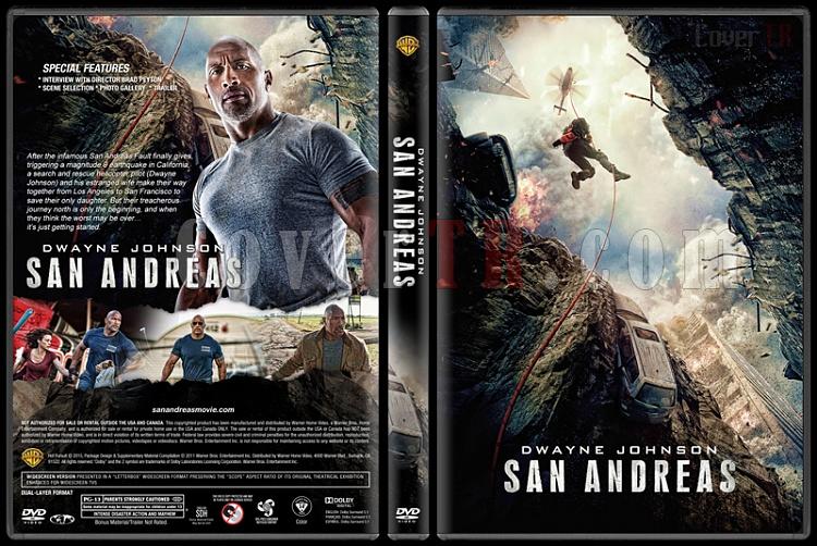 San Andreas - Custom Dvd Cover - English [2015]-1jpg