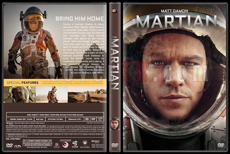 The Martian - Custom Dvd Cover - English [2015]-standardjpg