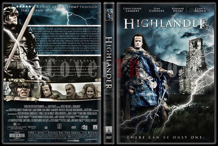 Highlander - Custom Dvd Cover - English [1986]-highlander_dvd-by_matushjpg