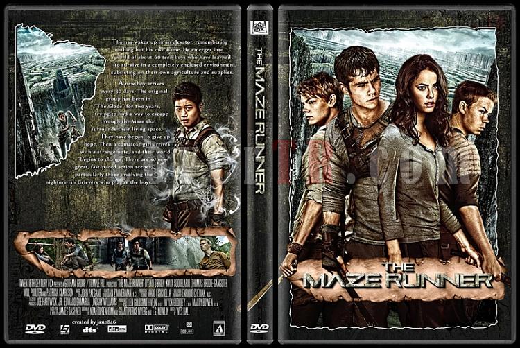 The Maze Runner - Custom Dvd Cover - English [2014]-maze_runnerjpg