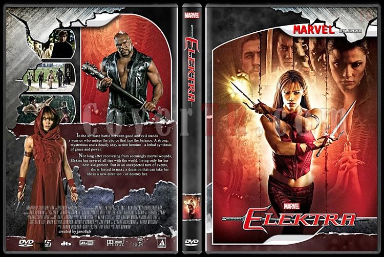 Elektra - Custom Dvd Cover - English [2005]-elektrajpg