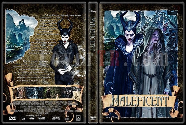 Maleficent - Custom Dvd Cover - English [2014]-maleficentjpg