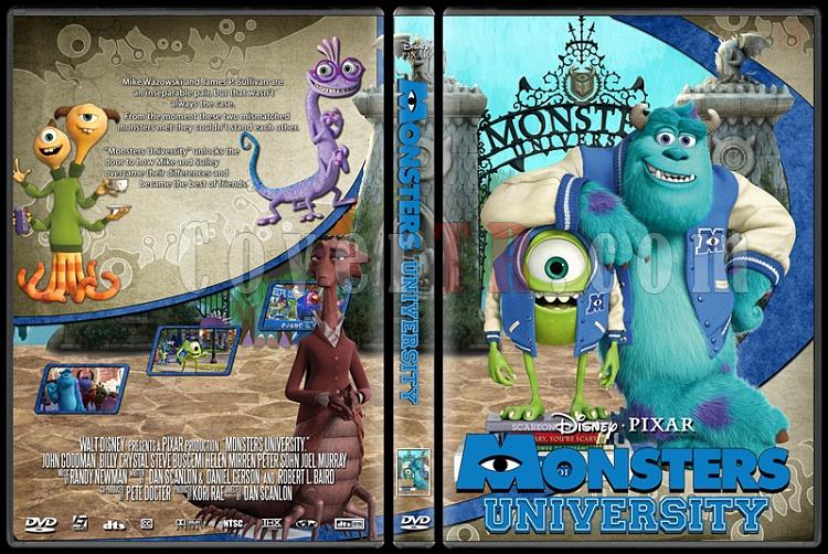 Monsters University - Custom Dvd Cover - English [2013]-monsters_2jpg