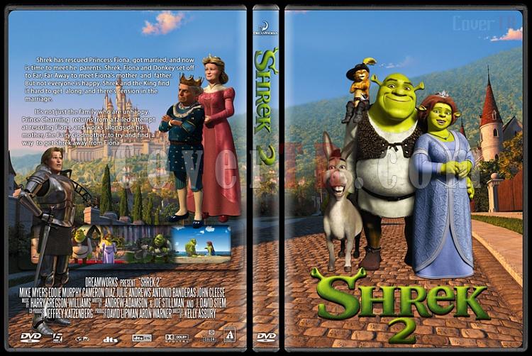 shrek 2 dvd cover