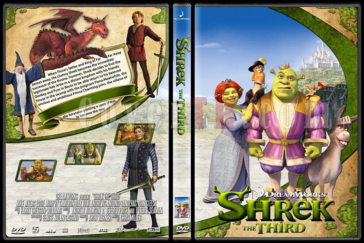 Shrek the Third - Custom Dvd Cover - English [2007]-shrek_3jpg