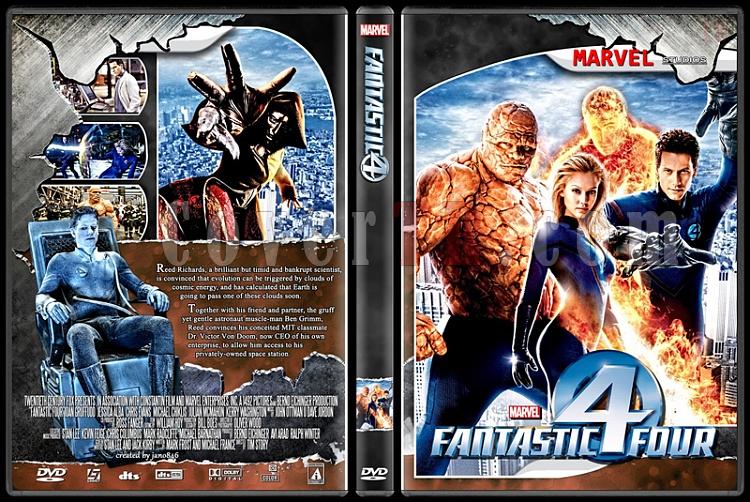 Fantastic Four - Custom Dvd Cover - English [2005]-fantastic_4_fourjpg