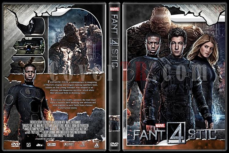 Fantastic Four - Custom Dvd Cover - English [2015]-fantastic_4_four_2015jpg