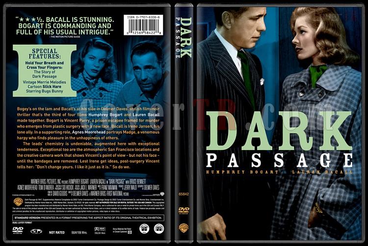 Dark Passage - Custom Dvd Cover - English [1947]-darkpassagebunnydojojpg