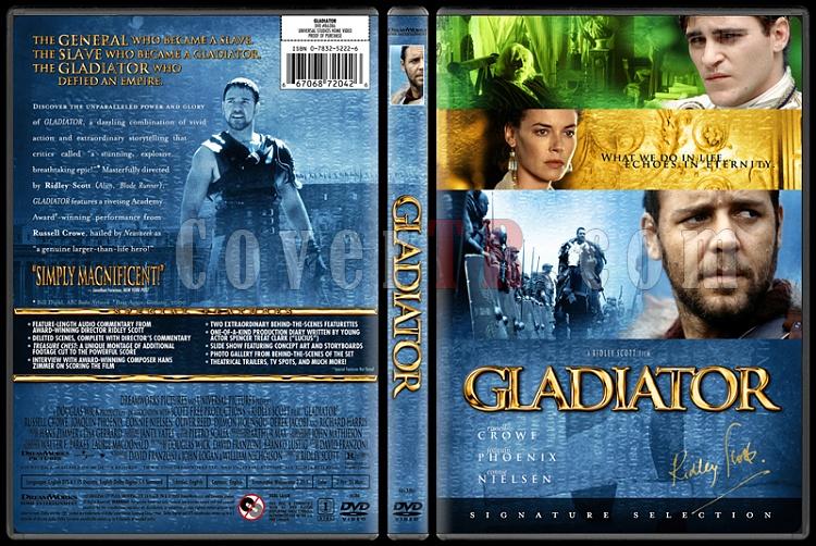 Gladiator - Custom Dvd Cover - English [2000]-gladiatordvdbunnydojojpg