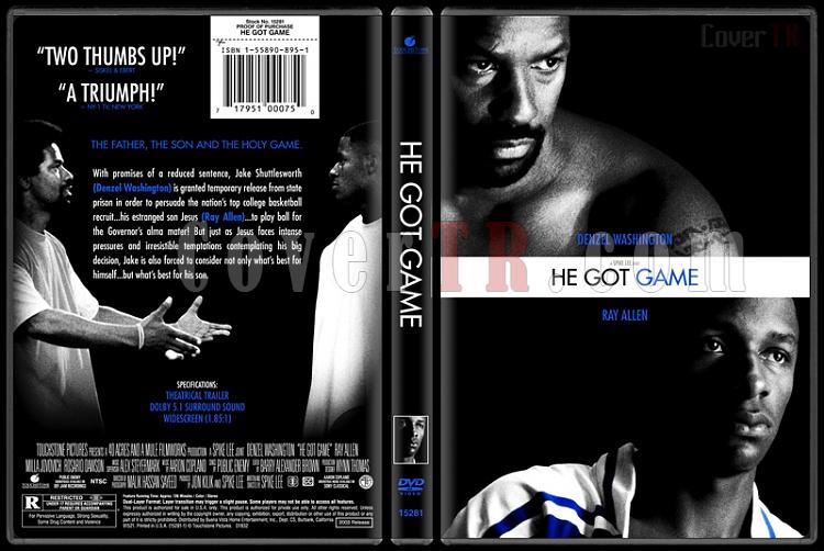 He Got Game - Custom Dvd Cover - English [1988]-hegotgamebunnydojojpg