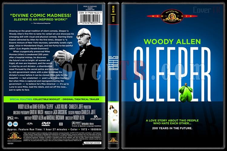 Sleeper - Custom Dvd Cover - English [1973]-sleeperdvdbunnydojojpg