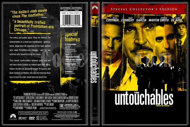 The Untouchables - Custom Dvd Cover - English [1987]-theuntouchablesbunnydojojpg