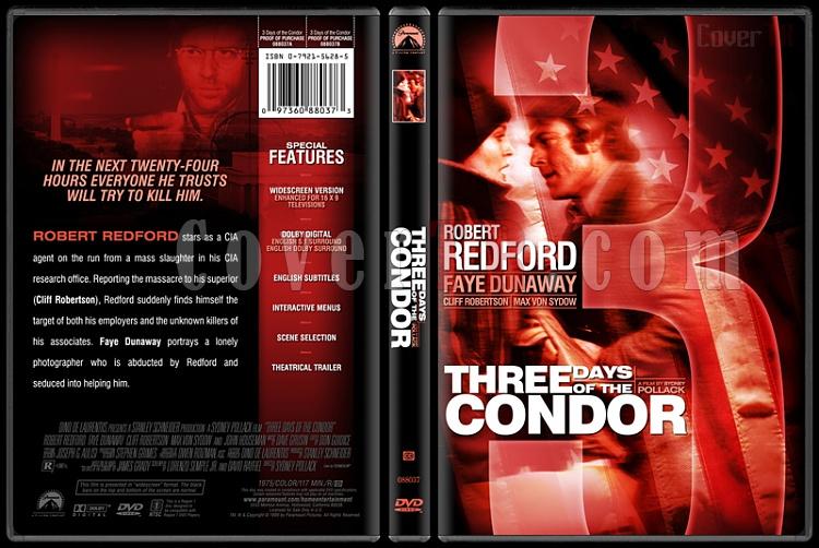 Three Days of the Condor - Custom Dvd Cover - English [1975]-threedaysofthecondorbunnydojojpg